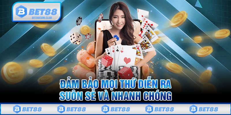 Đảm bảo mọi thứ diễn ra suôn sẻ và nhanh chóng